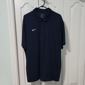 Nike Men's Dark Blue Polo Shirt